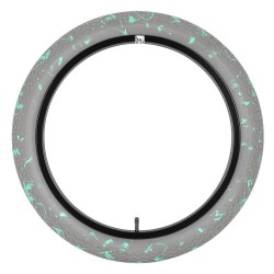 PNEU BMX SUBROSA SAWTOOTH 20'' X 2,35'' GRIS / BLEU